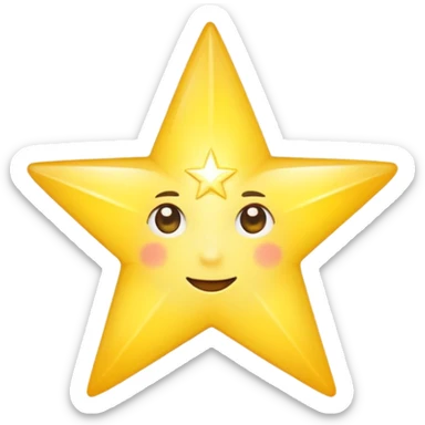 Stella che brilla sticker