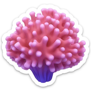 Coral sticker