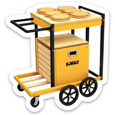 diy wood cube pancake cart plans for dewalt compressor wooden cube sticker