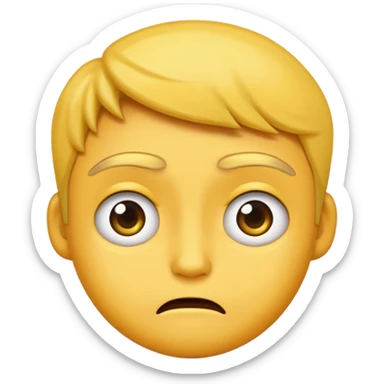 sorry emoji, apologetic expression sticker