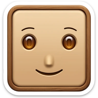 ikea wood piece sticker