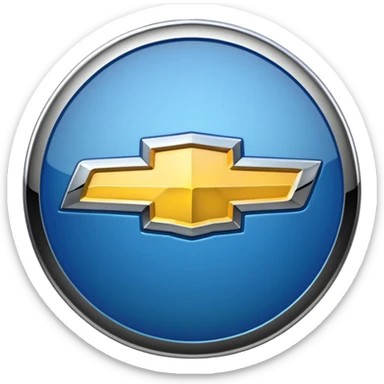 chevy logo sticker