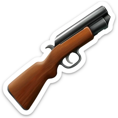 shot gun sticker