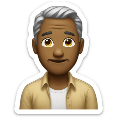 The artist's sobs sticker