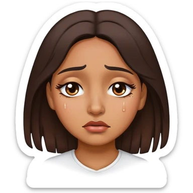 Tears in my latina eyes sticker