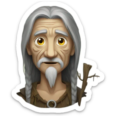 Baba yaga sticker