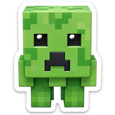 Minecraft Creeper sticker