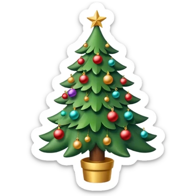 emoji christmas mood sticker