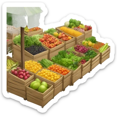 farmers market sticker