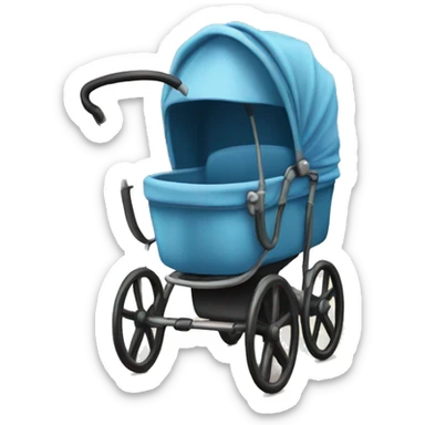 Poussette sticker