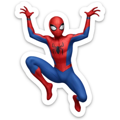 Spider man little sticker