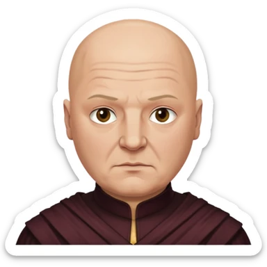 Lord Varys

 from Games of throne character face only front face sticker