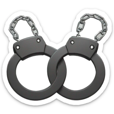 handcuffs sticker