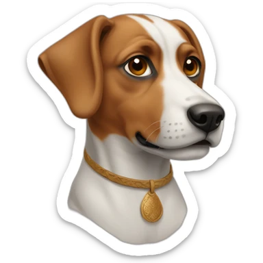 indian pariah dog sticker