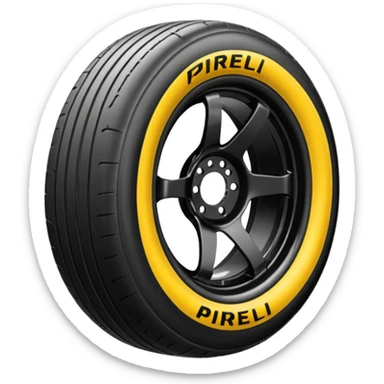 pirelli f1 tyre sticker