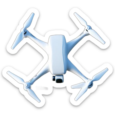 Quad copter in Israel In Petah Tikva city sticker