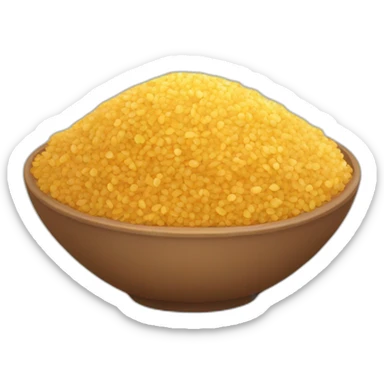 Bulgur in dash sticker