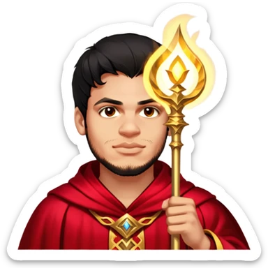 Crimson Spellbinder sticker