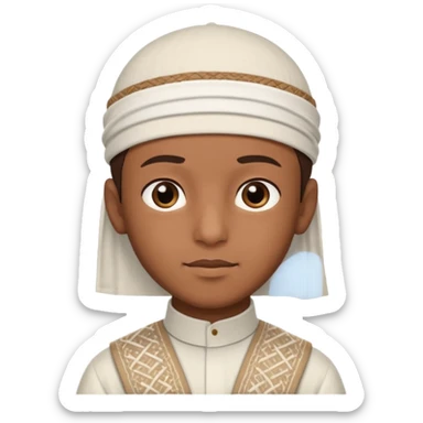 muslim boy sticker
