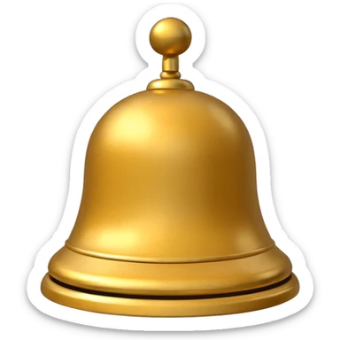 reception bell sticker