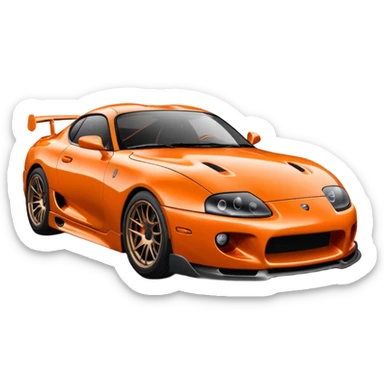 Supra mk4 organg sticker