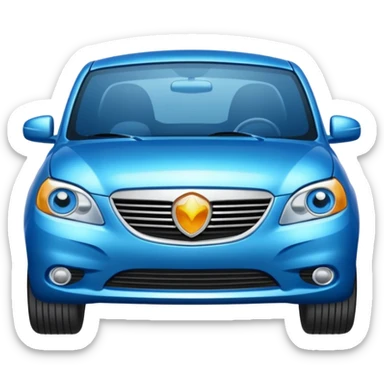 carro familair sticker