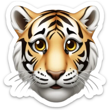 Tiger koffie funny sticker
