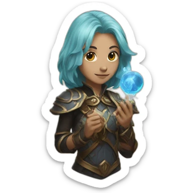 Magic-the-gathering-card sticker