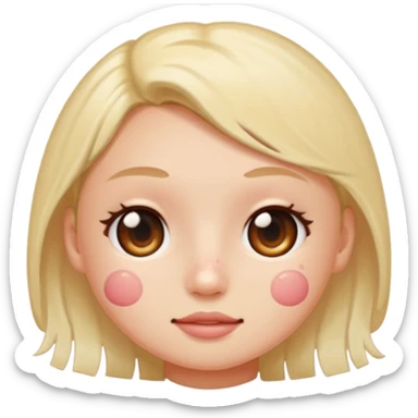 pimple patche sticker (feminine) sticker