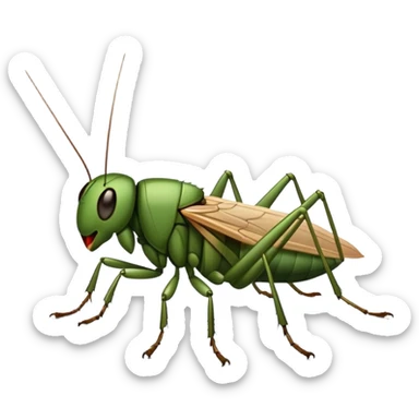 Sound of crickets  sticker