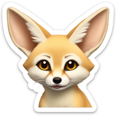 Fennec fox  sticker
