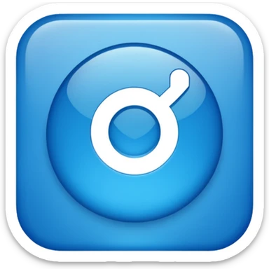 Instagram Blue Tik sticker