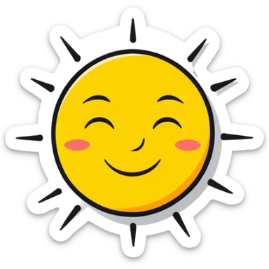 Good morning sunshine  sticker
