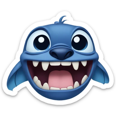 Stich from Lilo and Stich  sticker