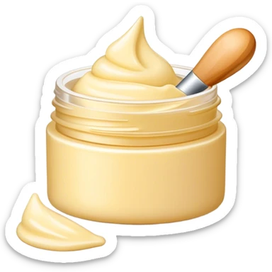 Summer Friday lip butter vanilla sticker