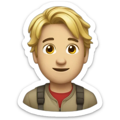 Michou YouTube sticker