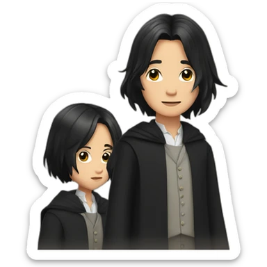 filipino child severus snape sticker