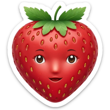 tang hulu strrawberry with no face sticker