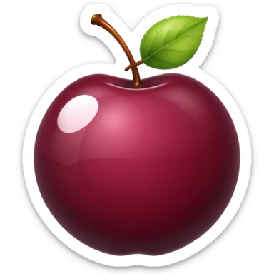 black cherry sticker
