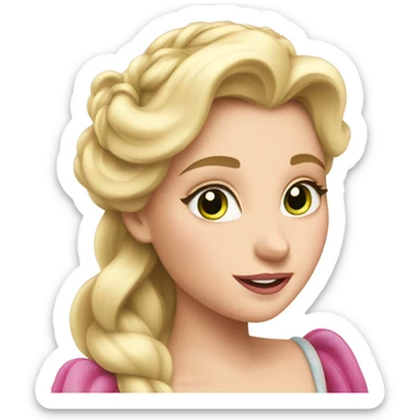 Aurora from sleeping beauty sticker