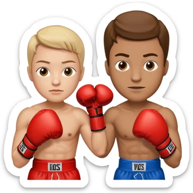 minister vs. celeb as if they were boxing sticker