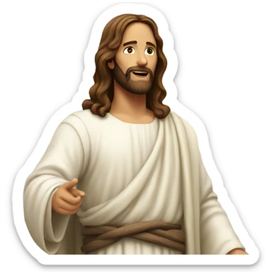 Jesus sticker