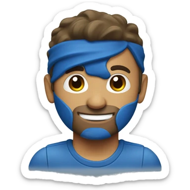 A blue 2024 ford escape sticker