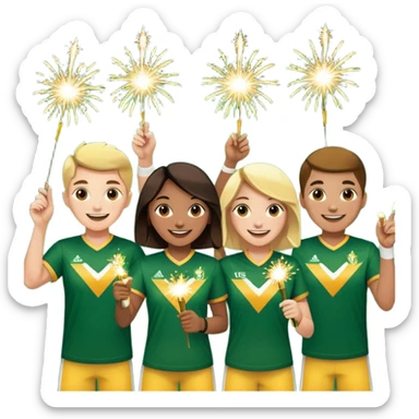 Apostas de futebol a dizer green faisca tips sticker