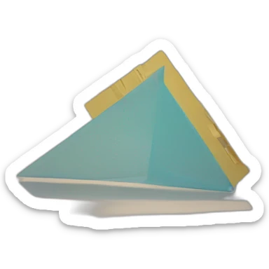 667 dans un triangle inversé sticker