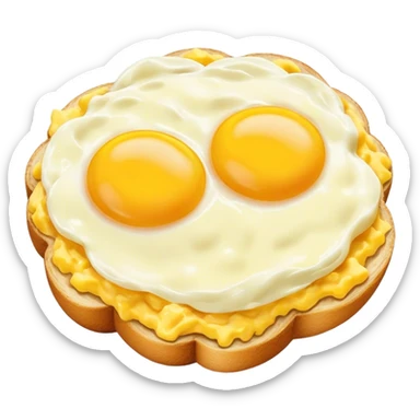 scrambled eggs sticker
