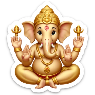 Ganesha sticker
