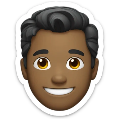 batman smiling sticker