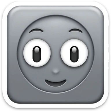 100 dans un carre gris sticker