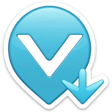 I need a blue tick emoji sticker